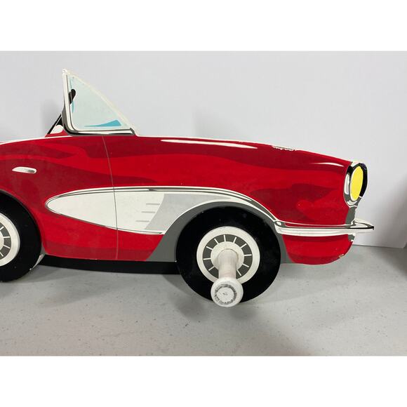 Lady Jayne LTD Little Red Sportscar Wall Coat Rack Hooks - Picture 3 of 9